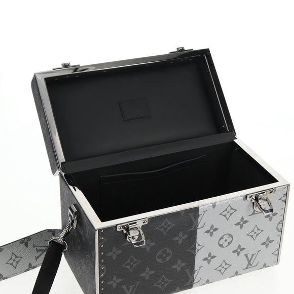 LOUIS VUITTON Monogram Eclipse Split Mini Box Trunk Bag M21022 LV Auth 141164SM