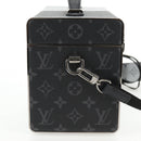 LOUIS VUITTON Monogram Eclipse Split Mini Box Trunk Bag M21022 LV Auth 141164SM-6