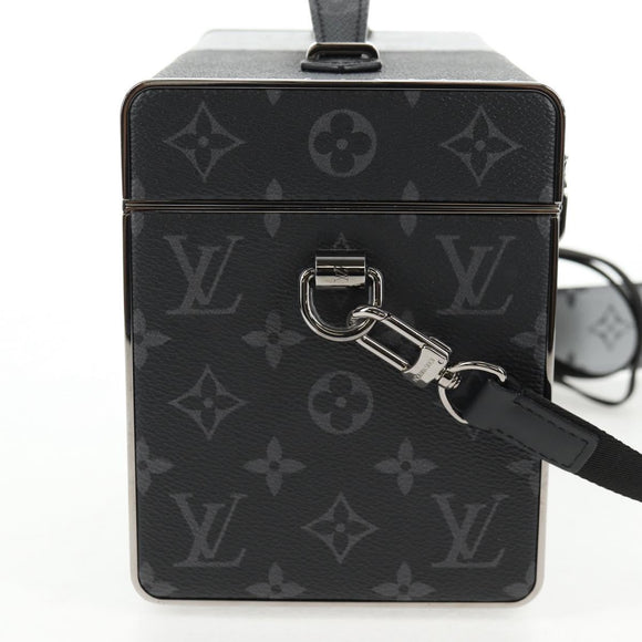 LOUIS VUITTON Monogram Eclipse Split Mini Box Trunk Bag M21022 LV Auth 141164SM