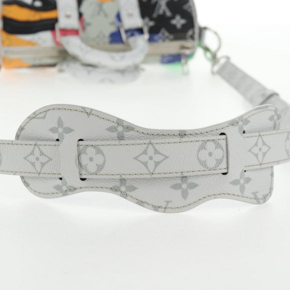 LOUIS VUITTON LV Portrait Keepall Bandouliere 25 Hand Bag M46701 LV Auth 141166M