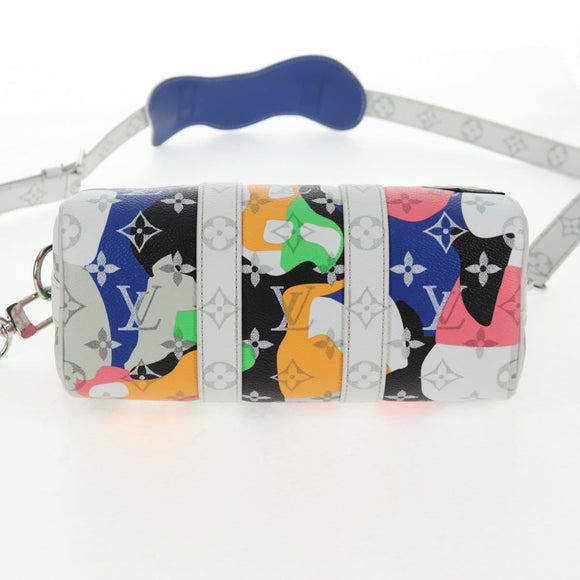 LOUIS VUITTON LV Portrait Keepall Bandouliere 25 Hand Bag M46701 LV Auth 141166M