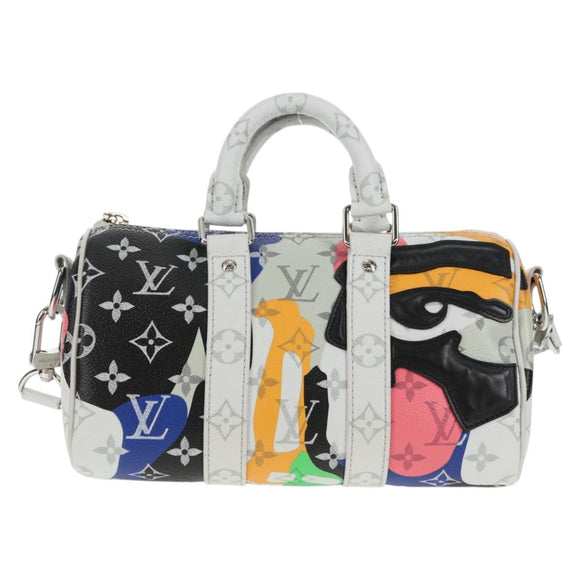 LOUIS VUITTON LV Portrait Keepall Bandouliere 25 Hand Bag M46701 LV Auth 141166SM