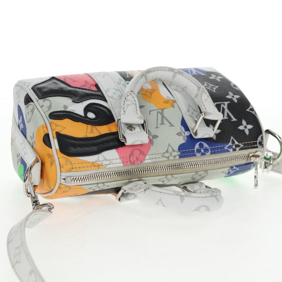 LOUIS VUITTON LV Portrait Keepall Bandouliere 25 Hand Bag M46701 LV Auth 141166SM