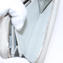 CHANEL Matelasse Wallet Lamb Skin Ivory Gold CC Auth 141169-19