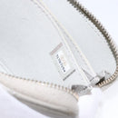 CHANEL Matelasse Wallet Lamb Skin Ivory Gold CC Auth 141169-12