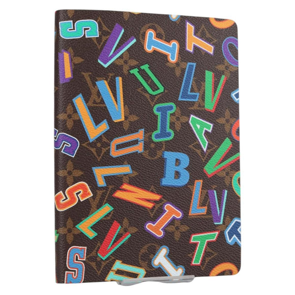 LOUIS VUITTON Monogram LVxNBA Kaye Clemence Note Cover GI0563 LV Auth 141174M