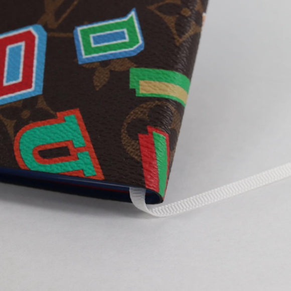 LOUIS VUITTON Monogram LVxNBA Kaye Clemence Note Cover GI0563 LV Auth 141174M