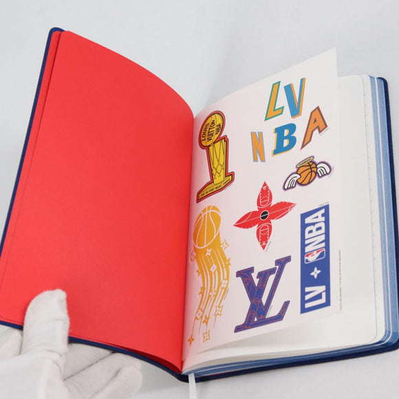 LOUIS VUITTON Monogram LVxNBA Kaye Clemence Note Cover GI0563 LV Auth 141174M