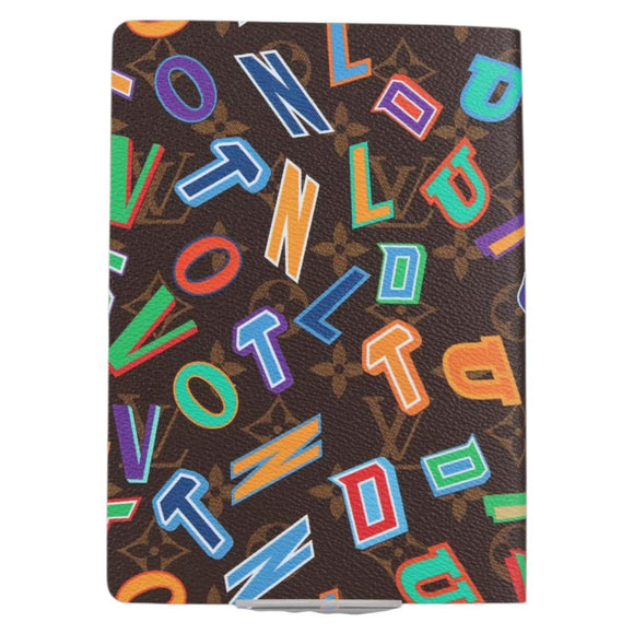 LOUIS VUITTON Monogram LVxNBA Kaye Clemence Note Cover GI0563 LV Auth 141174M