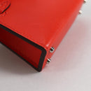 HERMES Micro Kelly Bag Charm Leather Orange Auth 141175SM-18