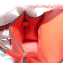 HERMES Micro Kelly Bag Charm Leather Orange Auth 141175SM-23