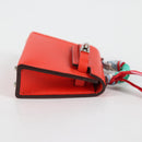 HERMES Micro Kelly Bag Charm Leather Orange Auth 141175SM-4