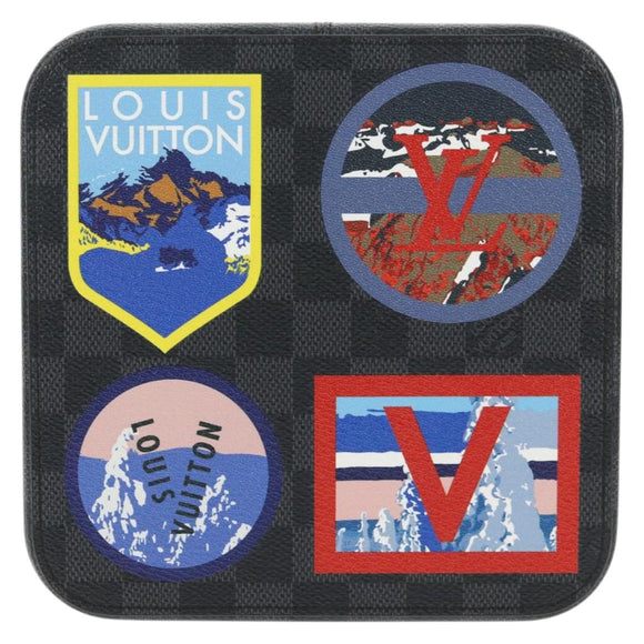 LOUIS VUITTON Damier Grafitte Poit Camille Jewelry Box GI0287 LV Auth 141177M