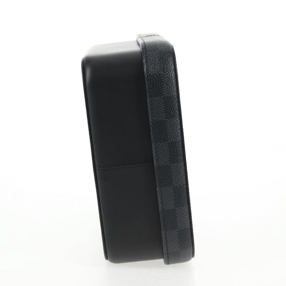 LOUIS VUITTON Damier Grafitte Poit Camille Jewelry Box GI0287 LV Auth 141177M