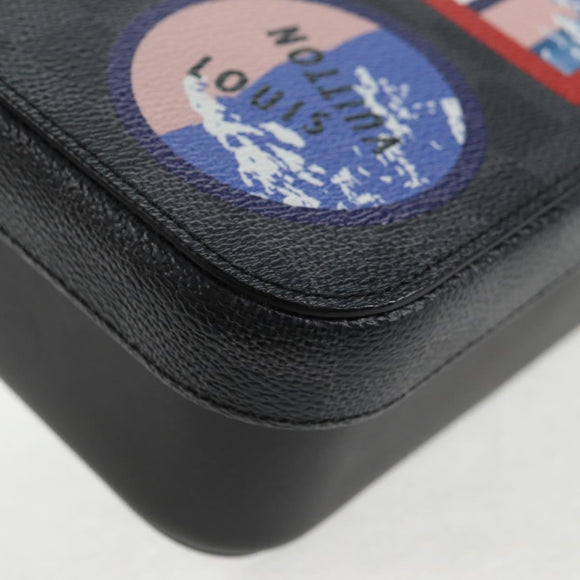 LOUIS VUITTON Damier Grafitte Poit Camille Jewelry Box GI0287 LV Auth 141177M