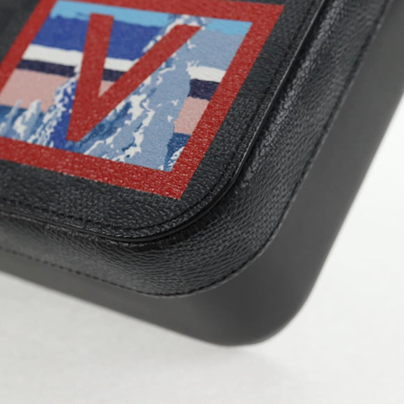 LOUIS VUITTON Damier Grafitte Poit Camille Jewelry Box GI0287 LV Auth 141177M