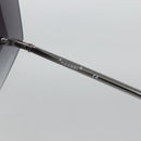 CHANEL Sunglasses metal Silver tone CC Auth 141178M-9