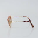 Miu Miu Sunglasses metal Gold Auth 141180-4
