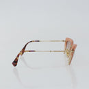 Miu Miu Sunglasses metal Gold Auth 141180-5