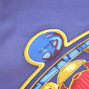 HERMES Caty Ancient Egyptian Scarab Pattern Carre 90 Scarf Silk Blue Auth 141181-11