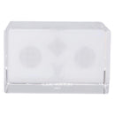 LOUIS VUITTON Paper weight Crystal glass Clear LV Auth 141182-13