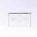 LOUIS VUITTON Paper weight Crystal glass Clear LV Auth 141182-5