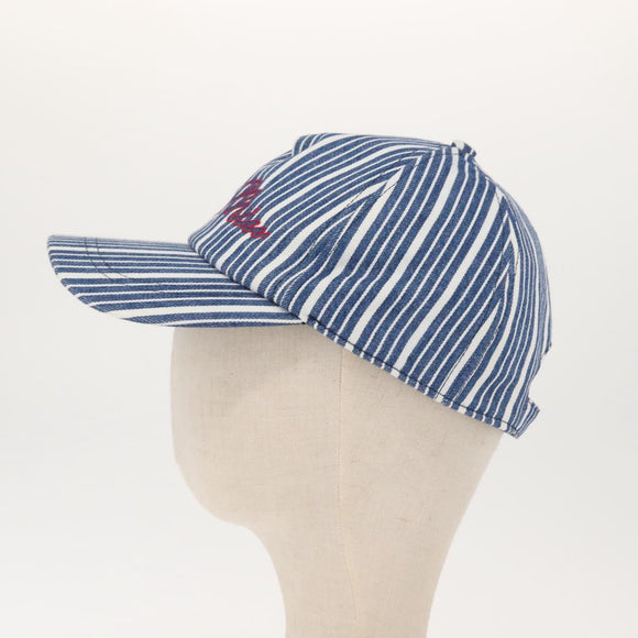 Miu Miu Cap Denim M Blue Auth 141183M