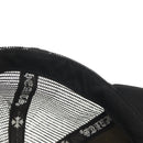 Chrome Hearts CH Patch Cross Ball Mesh Tracker Cap Cotton Black Auth 141185M-16