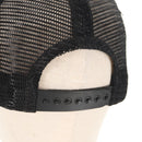 Chrome Hearts CH Patch Cross Ball Mesh Tracker Cap Cotton Black Auth 141185M-7