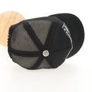 Chrome Hearts CH Patch Cross Ball Mesh Tracker Cap Cotton Black Auth 141185M-8