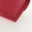 HERMES Constance Long Wallet Leather Pink Auth 141188SM-17