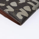 LOUIS VUITTON Monogram Graffiti Porte Monnaie Credit White M92189 LV Auth 141190-16