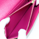 LOUIS VUITTON Multicolor Portefeuille Sarah Wallet White M60667 Auth 141191V-10