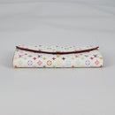 LOUIS VUITTON Multicolor Portefeuille Sarah Wallet White M60667 Auth 141191V-6