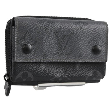 LOUIS VUITTON Eclipse Reverse Zippy Organizer Wallet M82771 LV Auth 141193M