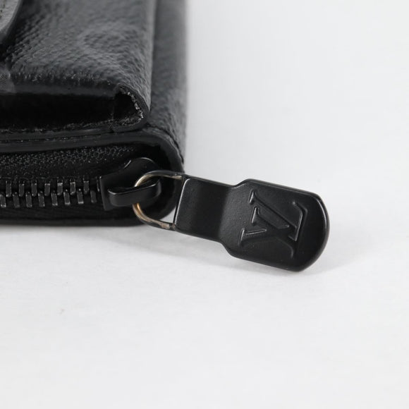LOUIS VUITTON Eclipse Reverse Zippy Organizer Wallet M82771 LV Auth 141193M