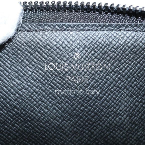 LOUIS VUITTON Eclipse Reverse Zippy Organizer Wallet M82771 LV Auth 141193M