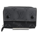 LOUIS VUITTON Eclipse Reverse Zippy Organizer Wallet M82771 LV Auth 141193M-13
