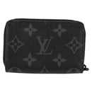 LOUIS VUITTON Eclipse Reverse Zippy Organizer Wallet M82771 LV Auth 141193M-2