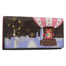LOUIS VUITTON Monogram Vivienne Portefeuille Sarah Wallet M68491 LV Auth 141194M-1