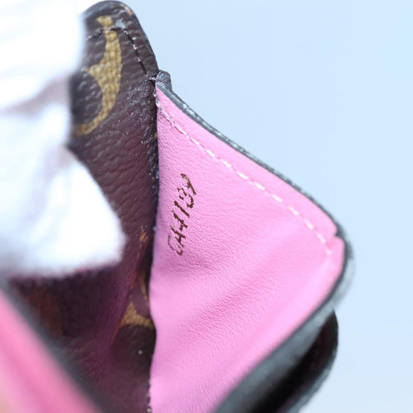 LOUIS VUITTON Monogram Vivienne Portefeuille Sarah Wallet M68491 LV Auth 141194M