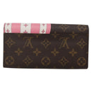 LOUIS VUITTON Monogram Vivienne Portefeuille Sarah Wallet M68491 LV Auth 141194M-2