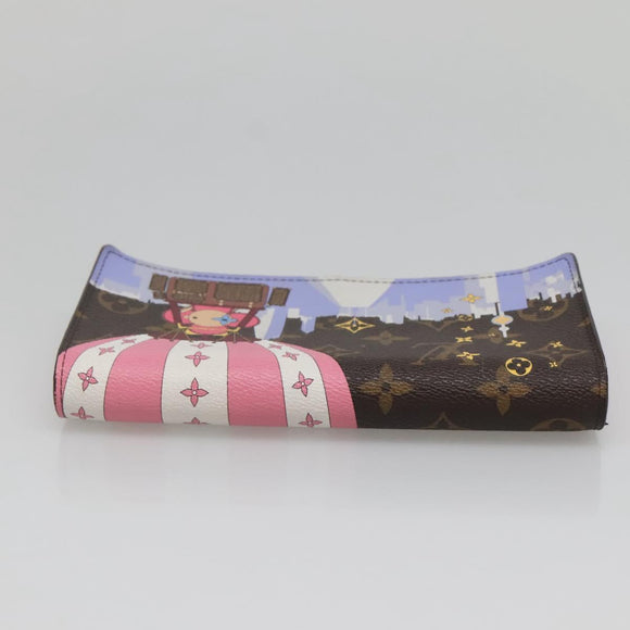 LOUIS VUITTON Monogram Vivienne Portefeuille Sarah Wallet M68491 LV Auth 141194M