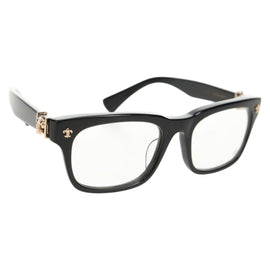Chrome Hearts GITTIN ANY BS Flare Glasses plastic Black Auth 141196M