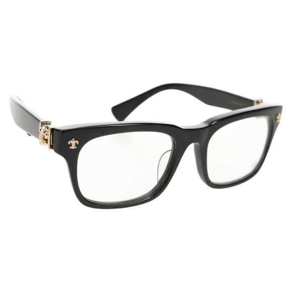 Chrome Hearts GITTIN ANY BS Flare Glasses plastic Black Auth 141196M