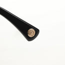 Chrome Hearts GITTIN ANY BS Flare Glasses plastic Black Auth 141196M-15