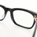 Chrome Hearts GITTIN ANY BS Flare Glasses plastic Black Auth 141196M-19