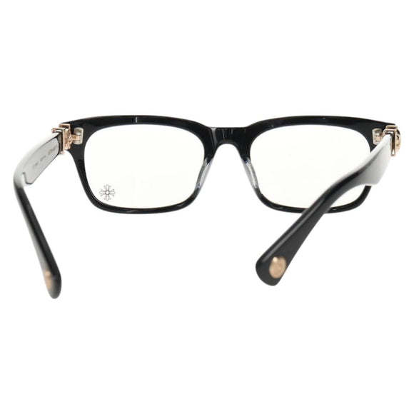 Chrome Hearts GITTIN ANY BS Flare Glasses plastic Black Auth 141196M