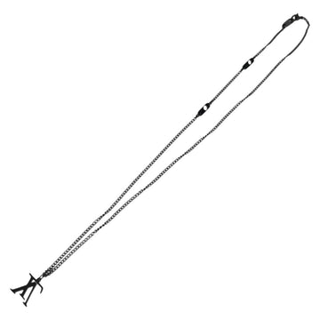 LOUIS VUITTON Collier LV Upside Down Necklace metal Black M62683 LV Auth 141197M - 0