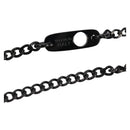 LOUIS VUITTON Collier LV Upside Down Necklace metal Black M62683 LV Auth 141197M-7